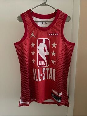 NBA All-Star Kyrie Irving 75th anniversary logo Jersey